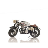 Old Modern Handicrafts 1952 Norton Manx 1:8 Metal Handmade Motorcycle Scaled Model - An Exotic Decoration Piece For Motorcycle E