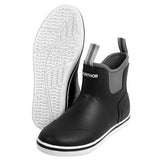 Hunthor Mens Fishing Boots, Waterproof Deck Boots Anti-Slip Rubber 3mm Breathable Neoprene Rain boots. Ideal for Fishing and Out