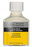Winsor & Newton Galeria Acrylic Satin Varnish, 2.5oz (75ml) Jar