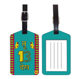 Nutcase Designer Luggage Travel Baggage Tags Single Tag With Name Card Inside Tu Tera Dekh