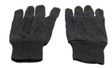 Brown Jersey Gloves (12 pair or 1 Dozen)