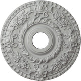 Ekena Millwork CM18ROFRF Rose Ceiling Medallion, Frost