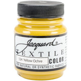 Jacquard Products Yellow OchreTextile Color Paint, Acrylic, Multicolour, 63.7 g (Pack of 1)