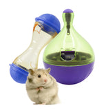 Dual Interactive Foraging Toys - Tumbler & Hourglass Treat Dispensers for Rabbits, Guinea Pigs, Hamsters & Small Pets | Mental S