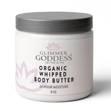 GLIMMER GODDESS Whipped Body Butter For Women, Lavender & Lemon, 8oz