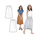 Style Arc Sewing Pattern Bonnie Woven Skirt (Sizes 0416) Click for Other
