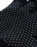 YL TRD V 2 Packs of Non Slip Fingerless Yoga Gloves Exercise Gloves Workout Gloves (Transparent dots)