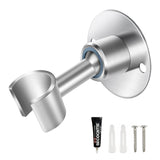 Lokyanwin Shower Head Holder Wall Mount,Stainless Steel Handheld Shower Head Holder,Adjustable Shower Spray Holder Metal Shower 