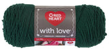 Red Heart Love YarnEvergreen, Multicolor
