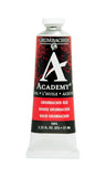 Grumbacher Academy Oil Paint, 37 ml/1.25 oz, Grumbacher Red