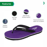 Ortho Joy Doctor Orthopedic Slippers For Ladies Daily Use/Mcr Chappals For Women,Purple,5,B094VHMLF7