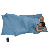 BROWINT Travel Sheets for Hotel, Rayon Derived from Bamboo, Sleep Sack for Adults, Warm Weather/Summer Sleeping Bag Liner for Ca