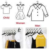 12 PCS Travel Hangers - Cruise Ship Essentials Portable Folding Clothes Hangers Travel Accessories Foldable Clothes Drying Rack