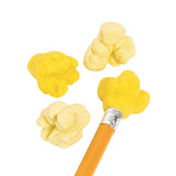 Mini Popcorn Eraser Pencil Toppers Stationery 24 Pieces