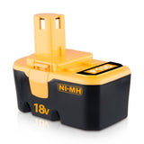 VANTTECH 4.8Ah Ni-MH P100 Replacement for Ryobi 18V Battery P101 ABP1801 ABP1803 BPP1820 130224028 130224007 Compatible with Ryo