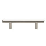 GlideRite Hardware 500196SS10 Long Solid Handle Bar Pulls, 10 Pack, 3.75 x 6.125, Stainless Steel