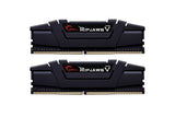 G.SKILL RipjawsV Series DDR4 RAM (XMP) 32GB (2x16GB) 3200MT/s CL16-18-18-38 1.35V Intel AMD Desktop Computer Memory U-DIMM - Bla