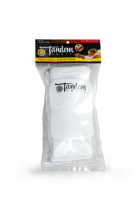 Tandem Sport Volleyball Elbow Pads - Volleyball Pads for Floor Burns and Bruises - Non-Bulky White Volleyball Elbow Pads