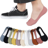 Cotton Vvoraa Unisex No Show Socks Low Cut Liner Non Slip Invisible Hidden Sock, Cool Comfort Breathable Thin No Show Ankle Sock