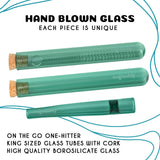 nugbuddy J-Kit - On The go Travel Case Accessory, No Odor Carbon Lining - Water Resistant Case - Glass Accessories with included