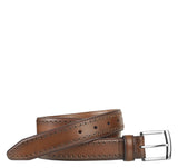 Johnston & Murphy MenS Perfed Edge Tan Belt 40