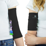 Mighty Well PICCPerfect PICC Line Cover: Soft Touch Double Layer PICC Line Arm Cover | Solid Black, X-Large
