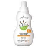 ATTITUDE Liquid Laundry Detergent, EWG Verified Laundry Soap, HE Compatible, Vegan and Plant Based Products, Cruelty-Free, Citru