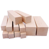 Thiecoc Basswood Carving Blocks - 12 Pcs Basswood for Wood Carving and Whittling