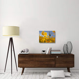Saguaro Cactus And California Poppy Field At Gonzales Pass, Tonto National Forest, Arizona-Canvas Art-24X18