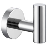 APLusee Polished Chrome Towel Hook, 304 Stainless Steel Heavy Duty Robe Hook, Wall Mounted