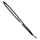 Advantus 75421 Deluxe Safety Lanyards, Lobster Claw Hook Style, 36 Long, Black, 24/Box