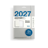 LEUCHTTURM1917 Calendar Booklet 2027, Monthly Planner, Medium (A5), English, Calendar Overviews 2026/2027/2028, Monthly Overview