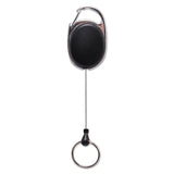 Advantus Retractable Carabiner Reel With Key Ring