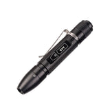 Weltool M6-Mini LED Cap Flashlight Ultra-Compact, 3000K Warm White EDC Pocket Light with Clip No-Glare Even Beam- High Color Ren