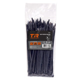TR Industrial MultiPurpose UV Resistant Black Cable Ties, 8 inches, 500 Pack