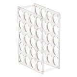 ECOMISTIQ Vinyl Roll Storage Rack Acrylic Vinyl Roll Holder for Craft Room Office Home|Crafts | MultiPurpose Craft Supplies | O