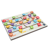 Metclap Number Slider Toy For Kids Wooden Counting & Math Learning Board Montessori Educational Toy For Toddlers & Preschool