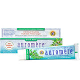 Auromere Ayurvedic Herbal Toothpaste, Fresh Mint Vegan, Natural, Non GMO, Flouride Free, Gluten Free, with Neem & Peelu (4.16 