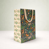 Wild Hop Gift Bag Medium Stylish Duplex Paper Gift Bag with Rope Handles | Reusable EcoFriendly Bag for Birthdays, Festivals