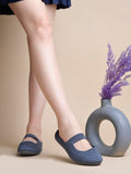 Shoetopia Comfortable Cozy & Chic Flat Grey Mules For Women & Girls /Eu42,Grey,9,B0F6TMGMJK