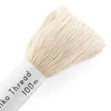 Shibori Dragon Sashiko Large Skein 111yds Thread, OffWhite