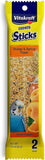 Vitakraft Parakeet Orange Glazed Treat Sticks