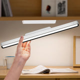 XmnSoly Magnetic Light Bar, Rechargeable LED Desk Light Bar, 3000K, 4500K, 6000K Color Adjustable Touch Control Lighting for Des