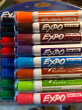 Sanford LowOdor Dryerase Chisel Tip Markers