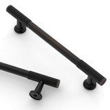 Asidrama 6 Pack 5 Inch(128mm) Oil Rubbed Bronze Cabinet pulls Kitchen Cabinet Handles, Cabinet Pulls Kitchen Cabinet Hardware fo
