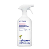 ATTITUDE Bathroom Cleaner, EWG Verified, Plant- and Mineral-Based, Vegan Household Products, Unscented, 27.1 Fl Oz