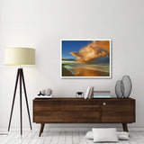 Sunset On The Ocean, New South Wales, Australia-Paper Art-42,,X32,,