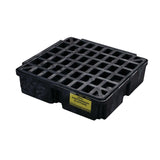 Eagle One Drum Modular Spill Platform, 26.25x26x6.5, 15 Gallon Sump, 2,000 lbs. Load Capacity Containment Tray, Made in USA, 