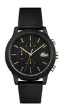 Lacoste Lacoste.12.12 Chronograph Black Round Dial Men'S Watch - 2011012