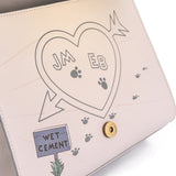 Loungefly X Lady And The Tramp Heart Paw Prints Crossbody Purse